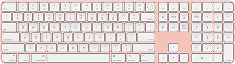 イエロー Apple マジックキーボード Touch ID 搭載 A2520 Apple Apple純正 MagicKeyboard USキー A2520 テンキー付 と
